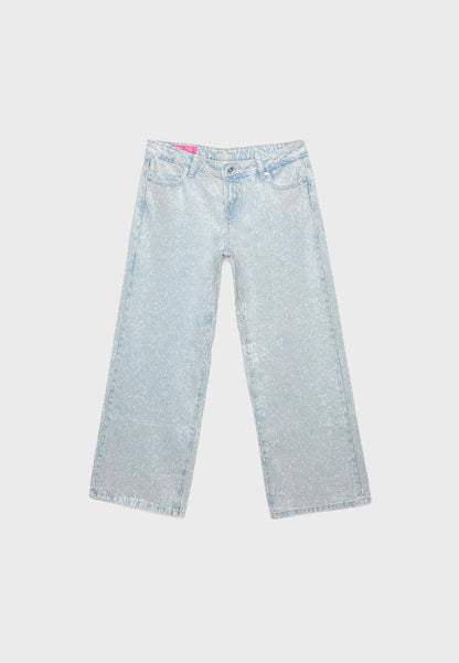 ONE DILEMMA x STRADIVARIUS
 Rhinestone Jeans