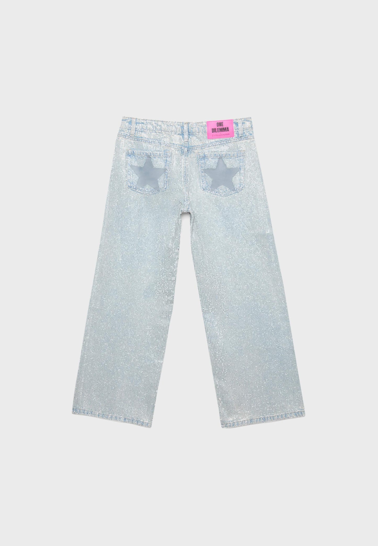 ONE DILEMMA x STRADIVARIUS
 Rhinestone Jeans