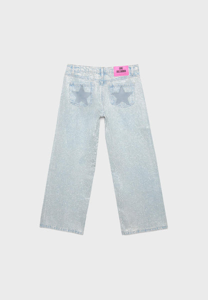 ONE DILEMMA x STRADIVARIUS
 Rhinestone Jeans