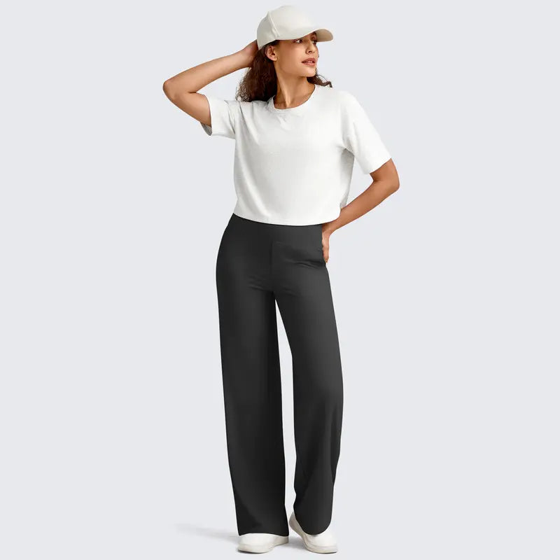 Luxa Wide Leg Dress Pants