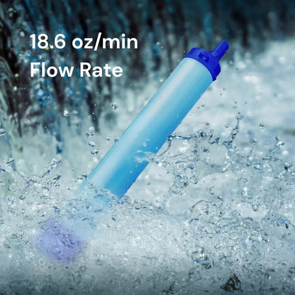 Evina™ Aqua Emergency Water Filter Straw (400 gal)