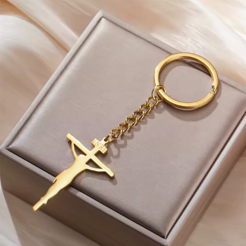 FaithCross Keychain