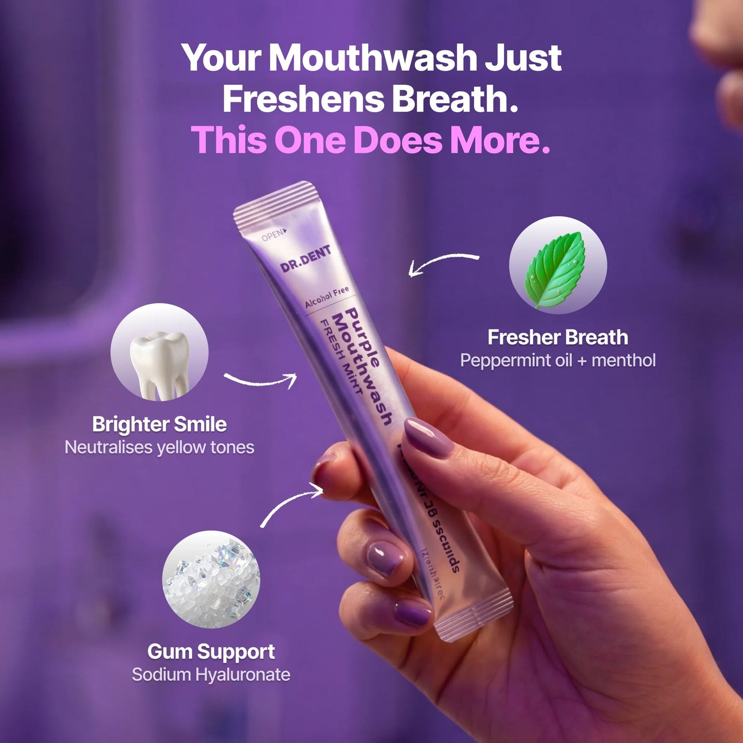 Evina™ Purple Mouthwash