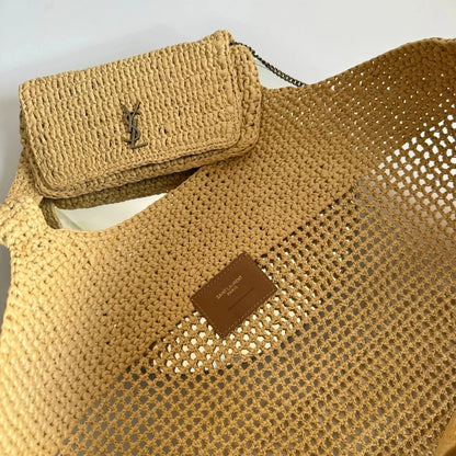 BAG ICARE IN RAFFIA