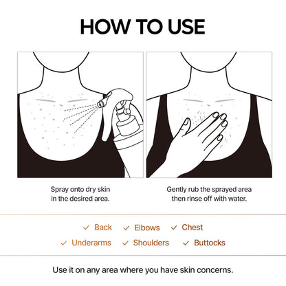 Peel Shot Keratin Kojic Spray