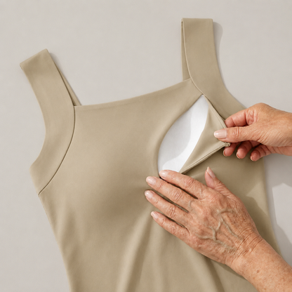 Evina™ Built-In Bra Comfort Shaper Tank