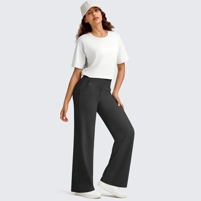 Luxa Wide Leg Dress Pants
