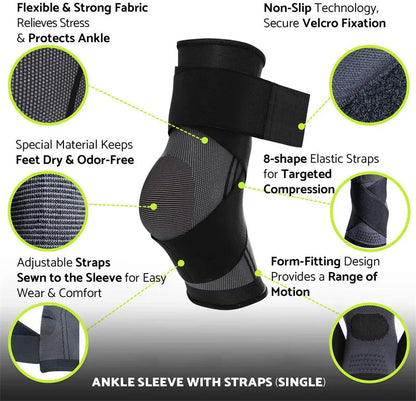 Evina™ Youth Heel & Growth Plate Support Sleeve