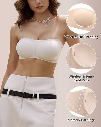 Wireless Padded Bandeau Bra