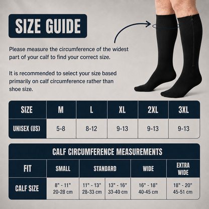 Evina™ Zipper Compression Socks