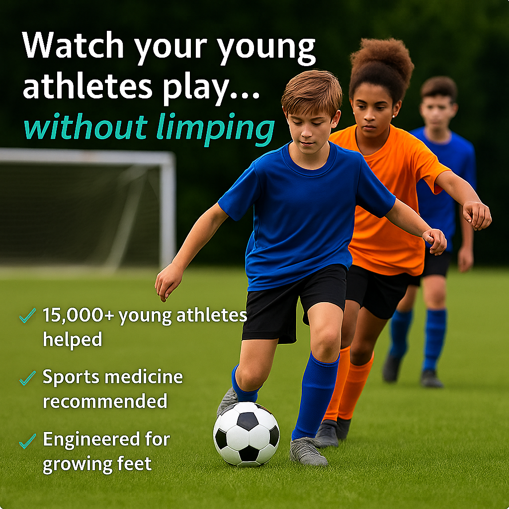 Evina™ Youth Heel & Growth Plate Support Sleeve