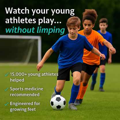 Evina™ Youth Heel & Growth Plate Support Sleeve