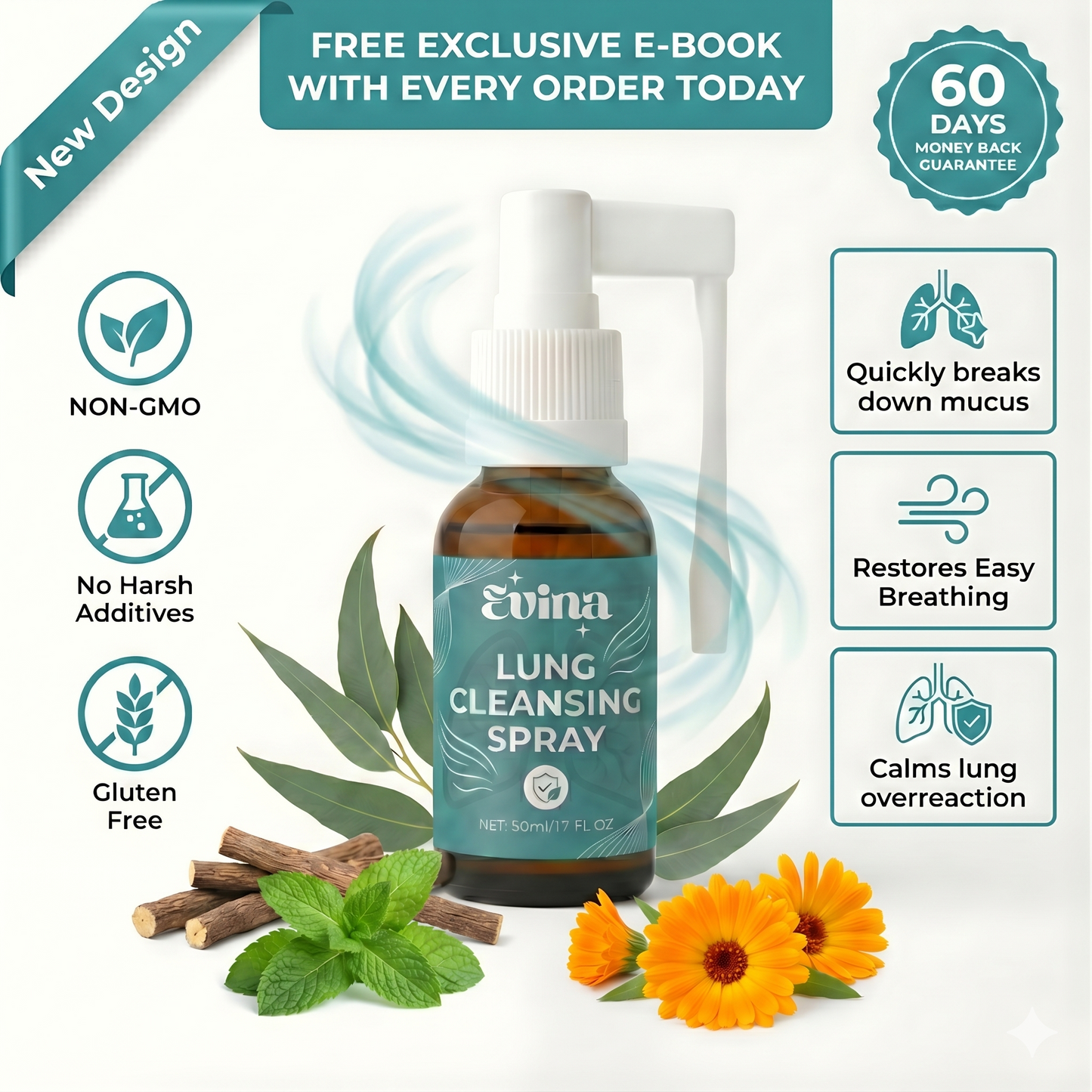Evina™ Lung Cleansing Spray