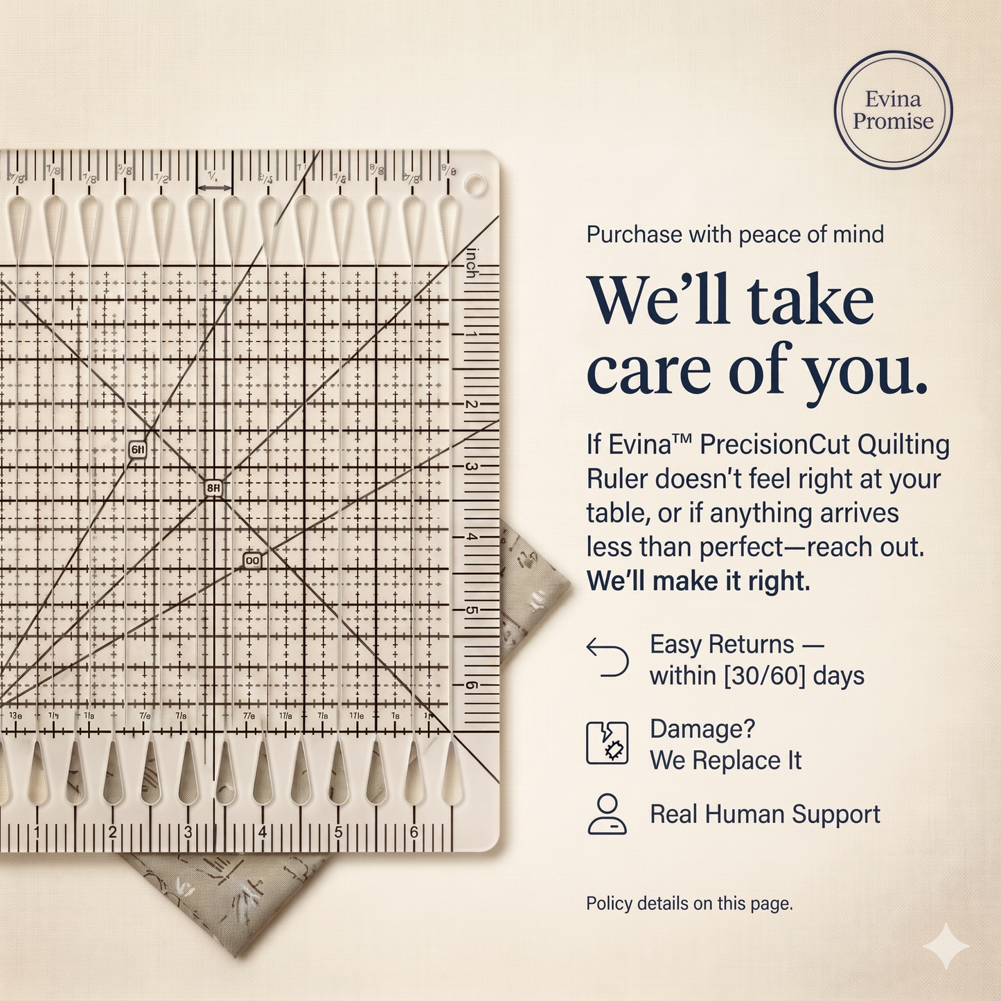 Evina™ AcuCut Ruler