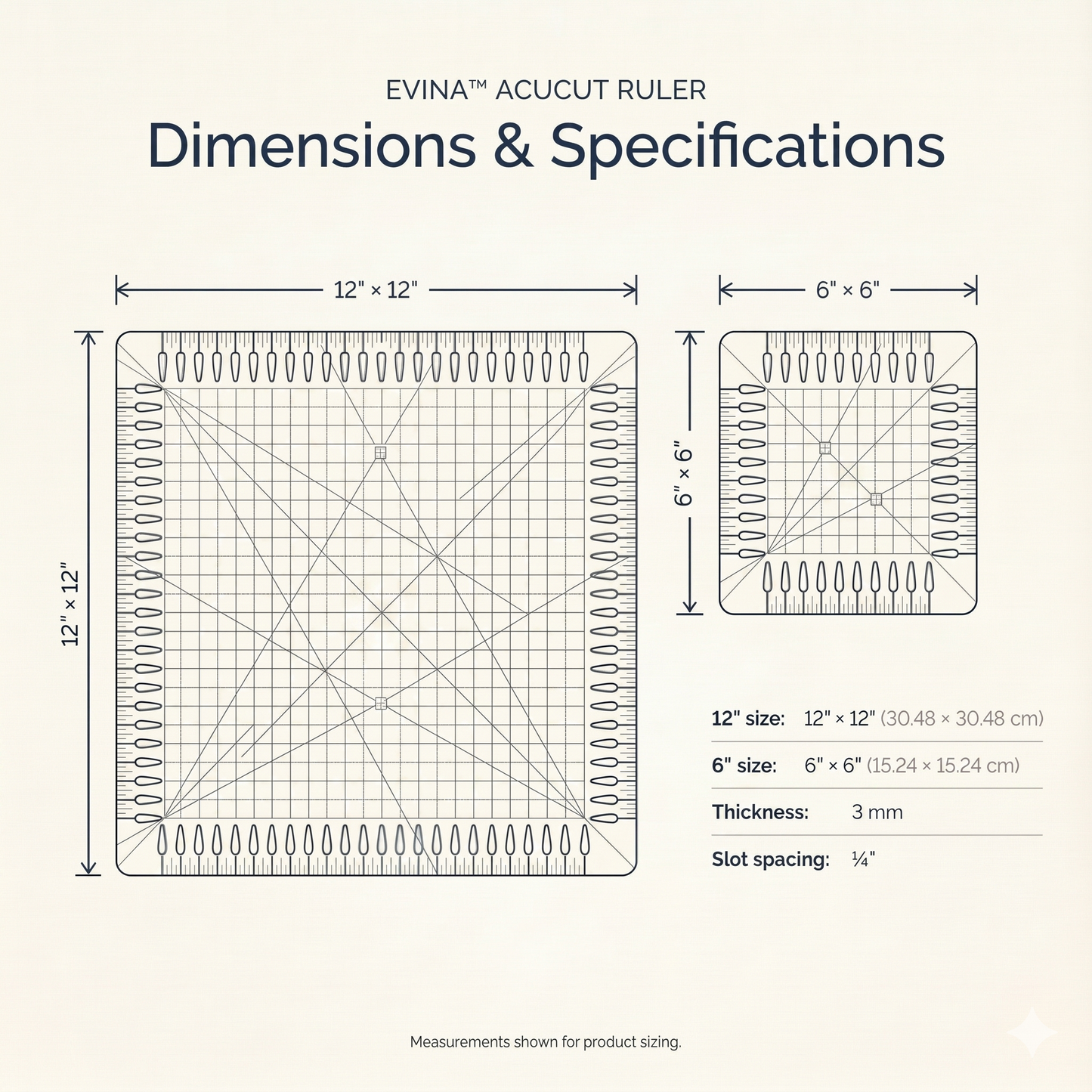 Evina™ AcuCut Ruler