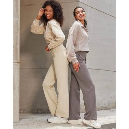 Luxa Wide Leg Dress Pants