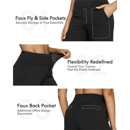 Luxa Wide Leg Dress Pants