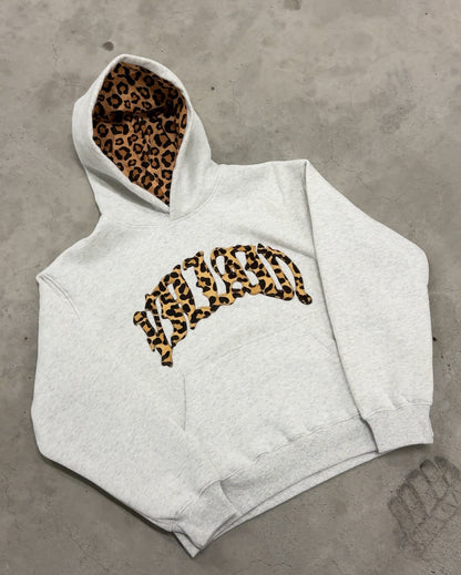 Fauve Leopard Hoodie