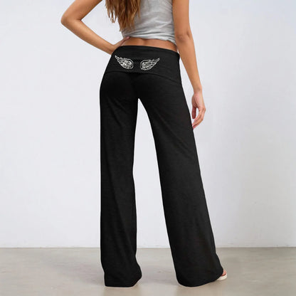 Angel Wing Sequin Pants
