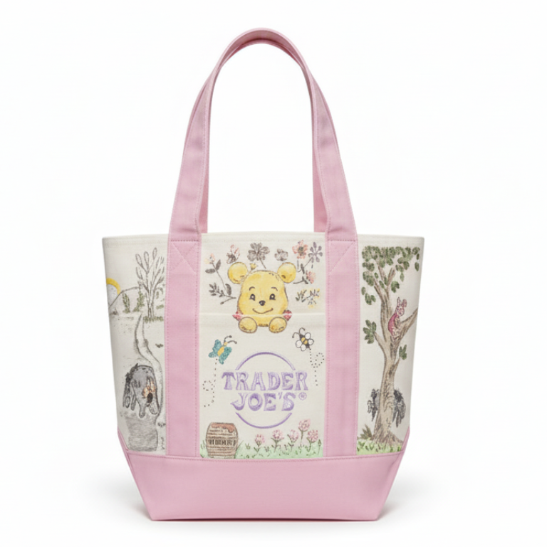 Winnie the Pooh x Trader Joe Tote Bag