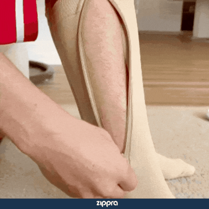 Evina™ Zipper Compression Socks