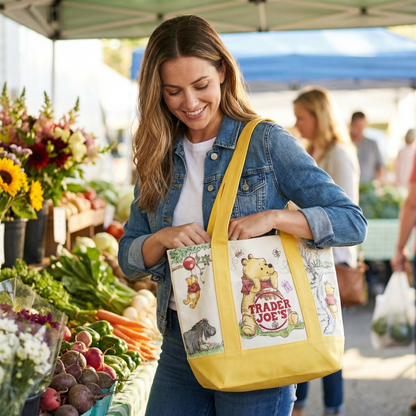Winnie the Pooh x Trader Joe Tote Bag