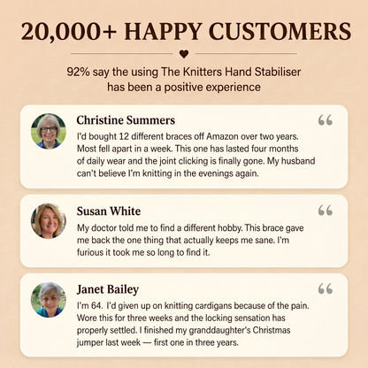 Evina™ Knitter's Hand Stabiliser