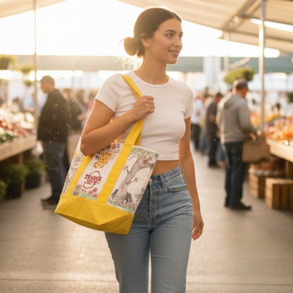 Winnie the Pooh x Trader Joe Tote Bag